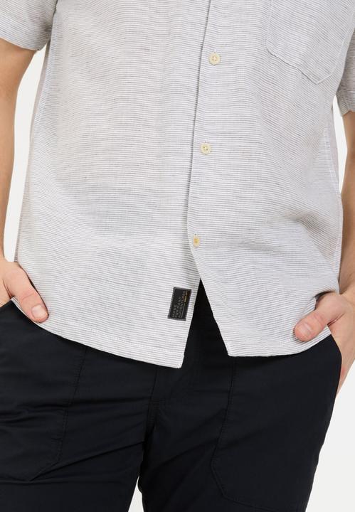 Immagine prodotto Camel Active Kurzarmhemd aus Leinen-Baumwoll-Mix (3XL)