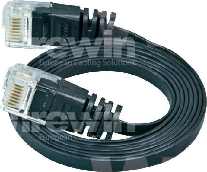 Actual product image Wirewin Slim patch cable: U/FTP, 7.0m, blue (U/FTP, CAT6a, 7 m)