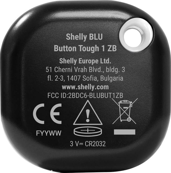 Actual product image Shelly BLU Button Tough 1 ZB - Black