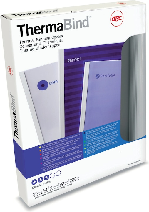 Actual product image GBC Thermal binding folders A4 3,0mm