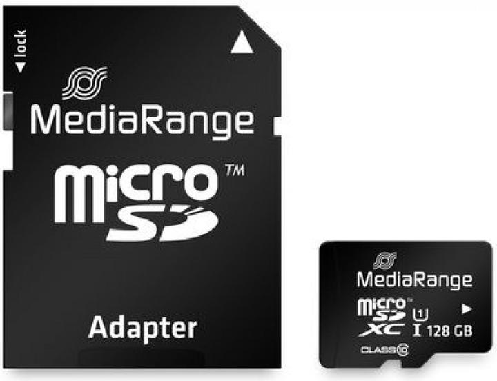 Actual product image MediaRange MR945 (128 GB, microSDXC, U1, UHS-I)