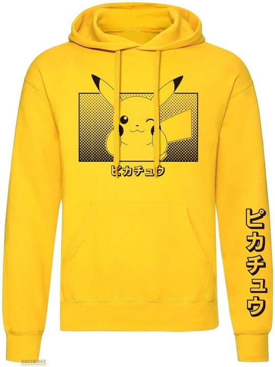 Actual product image Heroes Inc Pokemon sweater à capuche Pikachu Katakana (S) (S)