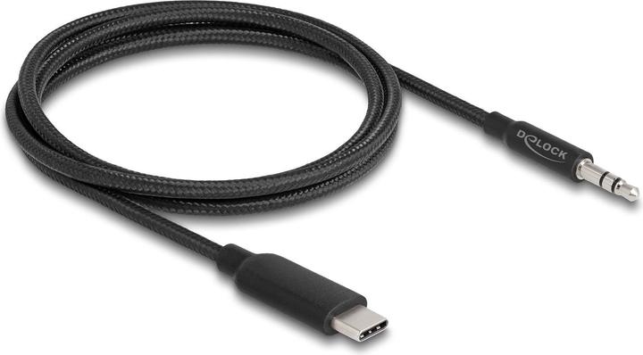 Delock USB C — 3.5mm Klinke (1 m, USB, 3.5mm Klinke (AUX))
