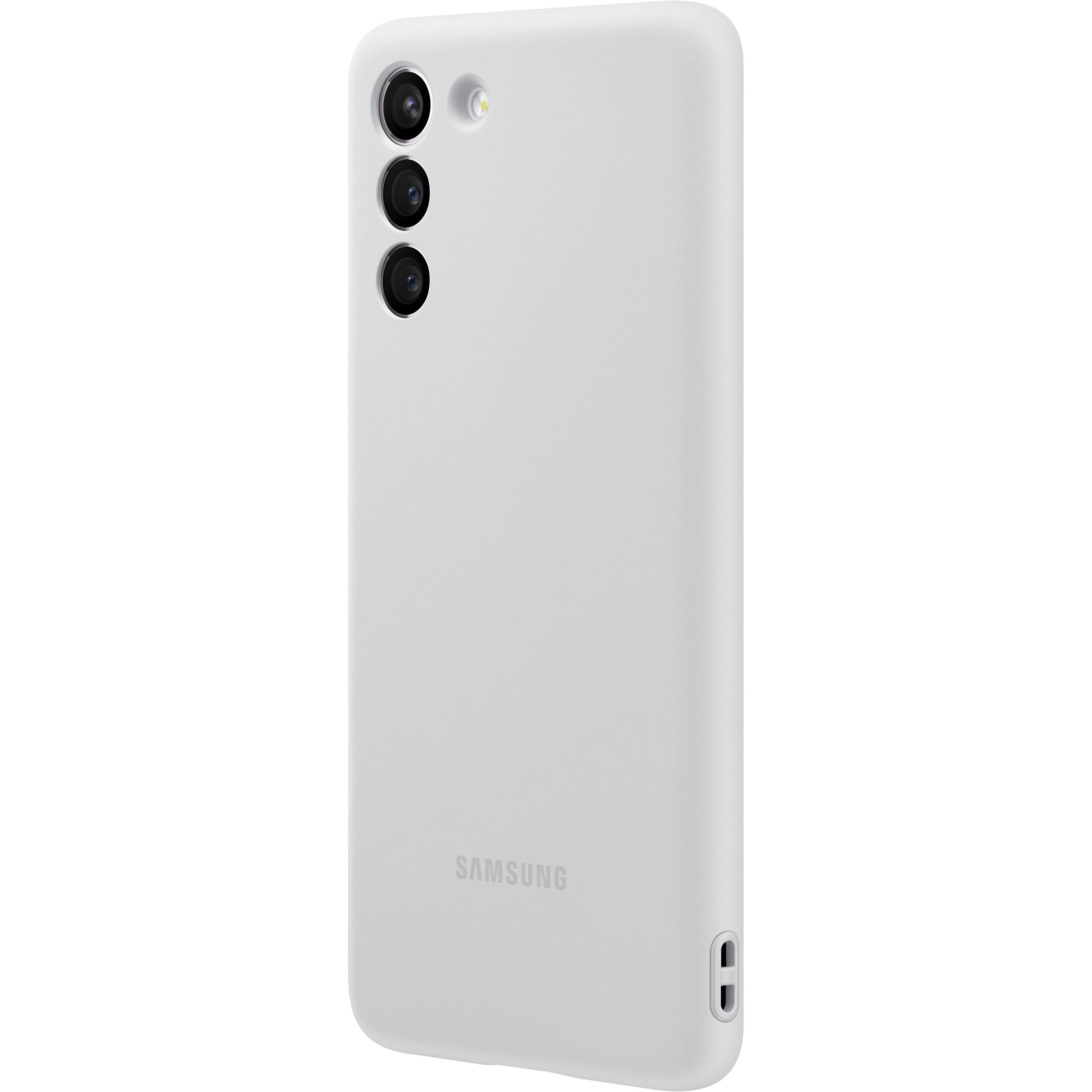 Thumbnail - Samsung Silicone Cover (Samsung Galaxy S21+ 5G), Smartphone Hülle, Grau
