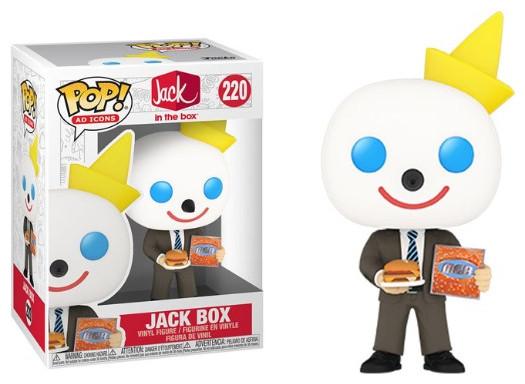 Actual product image Funko POP! Jack In the Box: Jack Box (220)