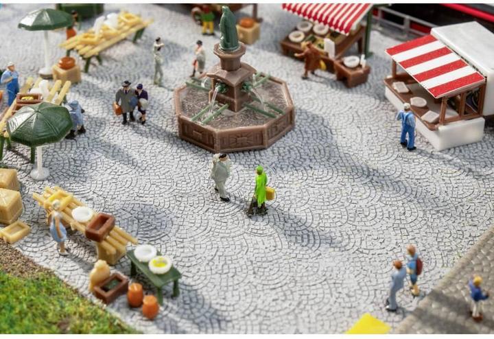 Actual product image Faller PREMIUM Strassenfolie Römisches Kopfsteinpflaster