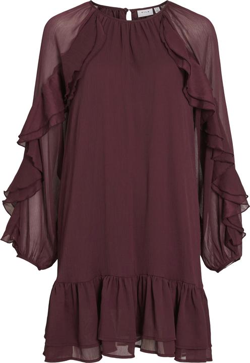 Produktbild Vila VIBINNA Rüschen Minikleid (36)