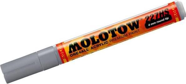 Actual product image Molotow Permanent marker One4All 227 HS refillable 4mm cool grey pastel (1x)