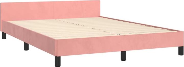Image du produit vidaXL Bettgestell mit Kopfteil (140 x 190 cm)