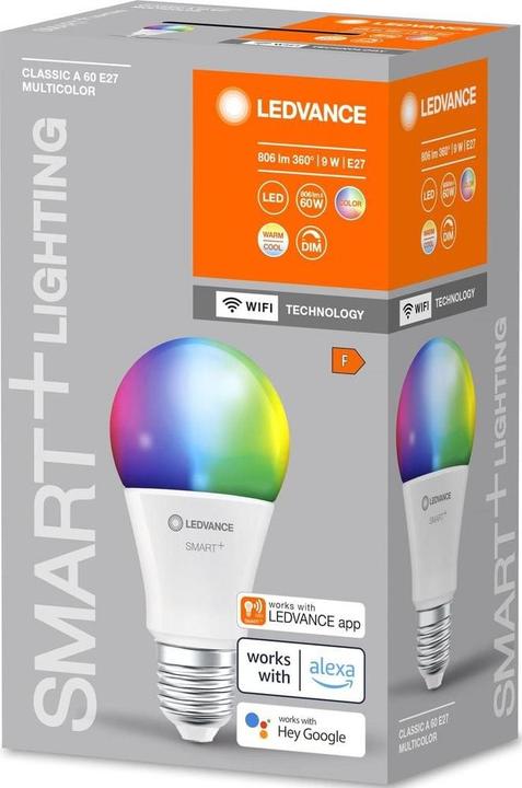 Image du produit Ledvance Smart+ Wifi Classic (E27, 806 lm, 1 x)