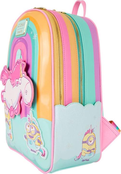 Actual product image Loungefly Minions Fluffy Unicorn backpack 30cm