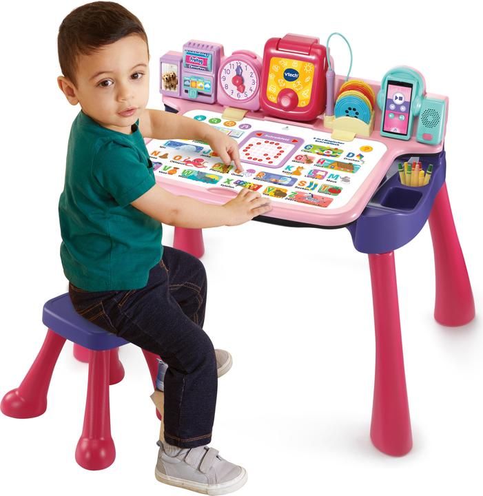 Produktbild VTech 5-in-1 Magischer Schreibtisch pink (Deutsch)