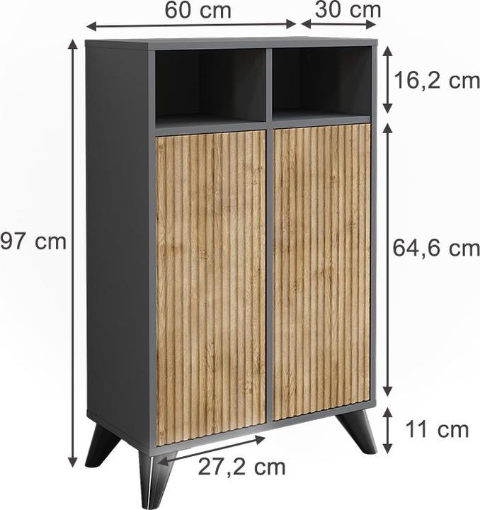 Immagine prodotto Vicco Leano (60 x 30 x 97 cm)