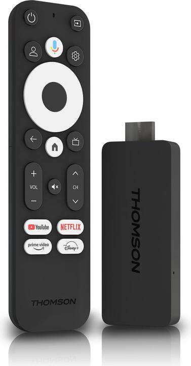 Productafbeelding Thomson USB-stick voor reisstreaming: 4K UHD, Google TV (8 GB, Android 12)