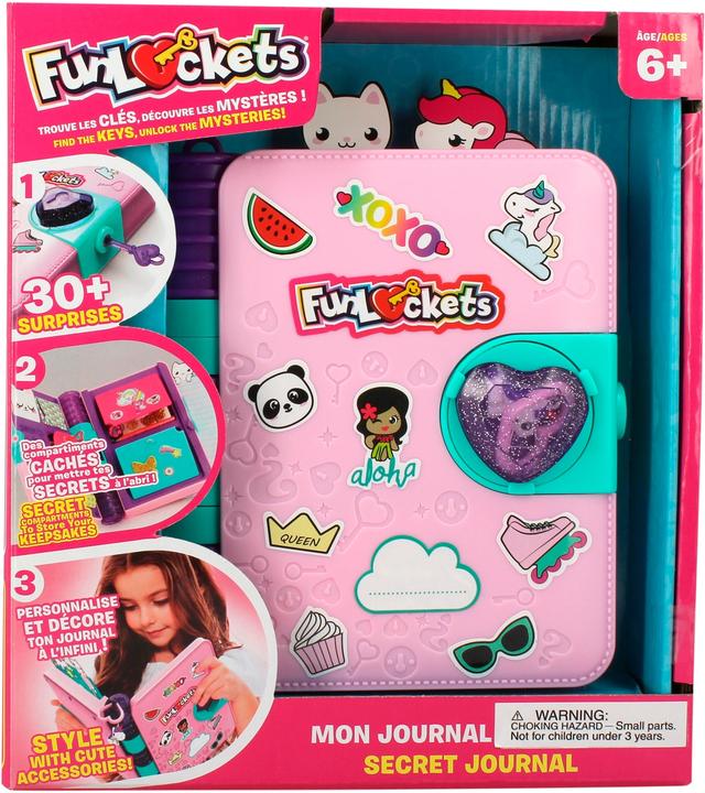 Actual product image KD Toys Funlocket's secret diary (German)