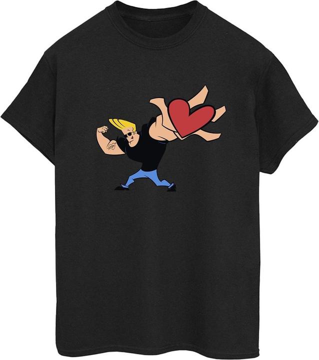 Produktbild Johnny Bravo Heart Present TShirt (XXL)