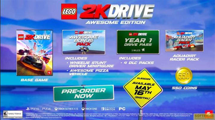 Produktbild 2K Games Lego 2K Drive - Awesome Edition (PS5, DE)