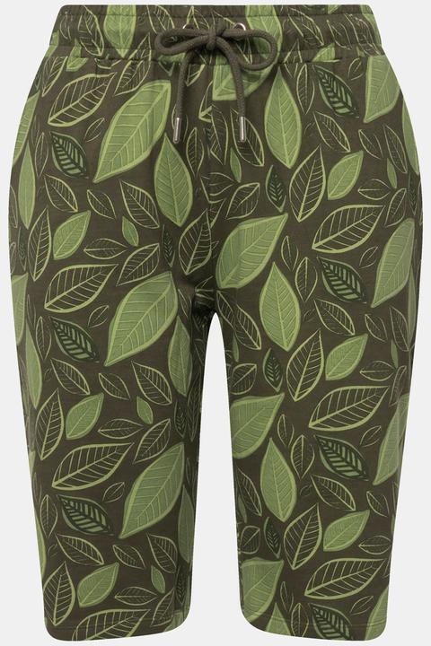 Image du produit Janet & Joyce Short en molleton avec taille élastique à motif all-over (58)