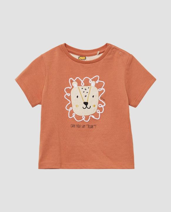 S.Oliver T-Shirt Shirt mit Druckknöpfen und Applikation (74)