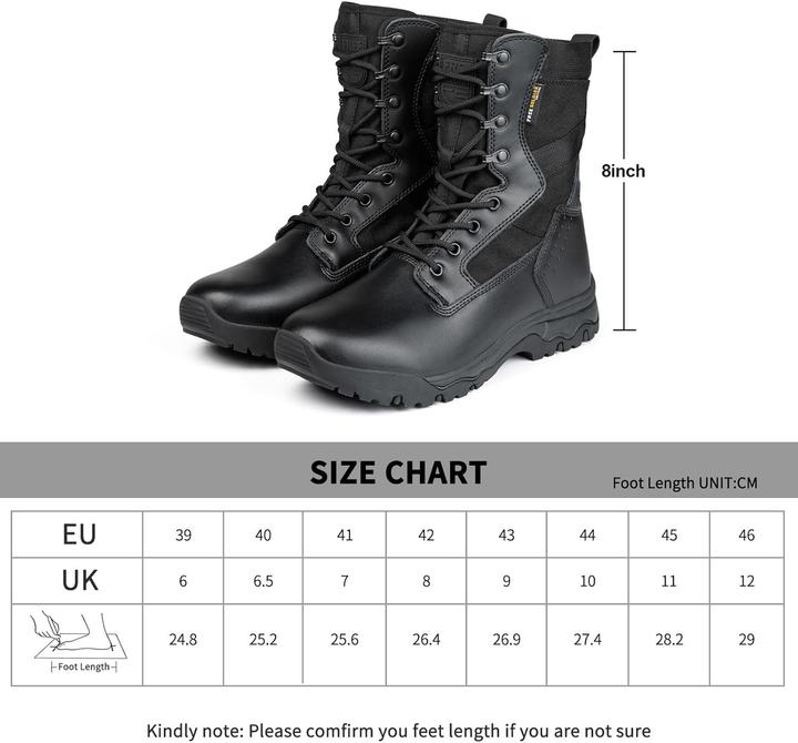 Actual product image Free Soldier Tactical Combat Boots (43)