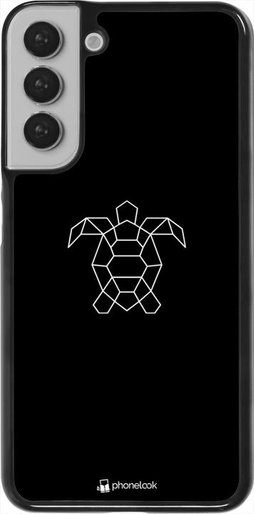 Produktbild PhoneLook Hülle Turtles lines on black (Samsung Galaxy S22+)