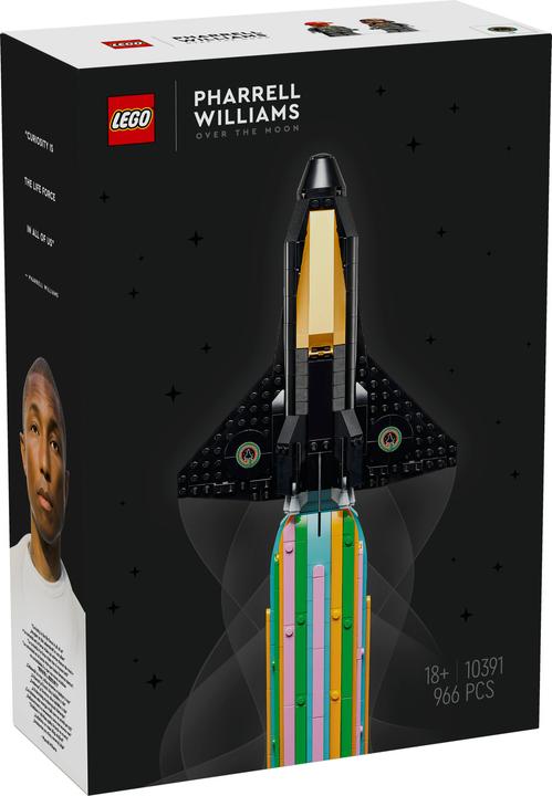 Productafbeelding LEGO Über dem Mond mit Pharrell Williams (10391, LEGO Icons, LEGO Zeldzame Sets)