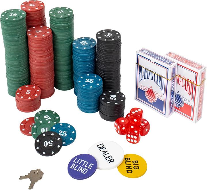 Immagine prodotto H&F Pokerkoffer Set mit 300 Chips