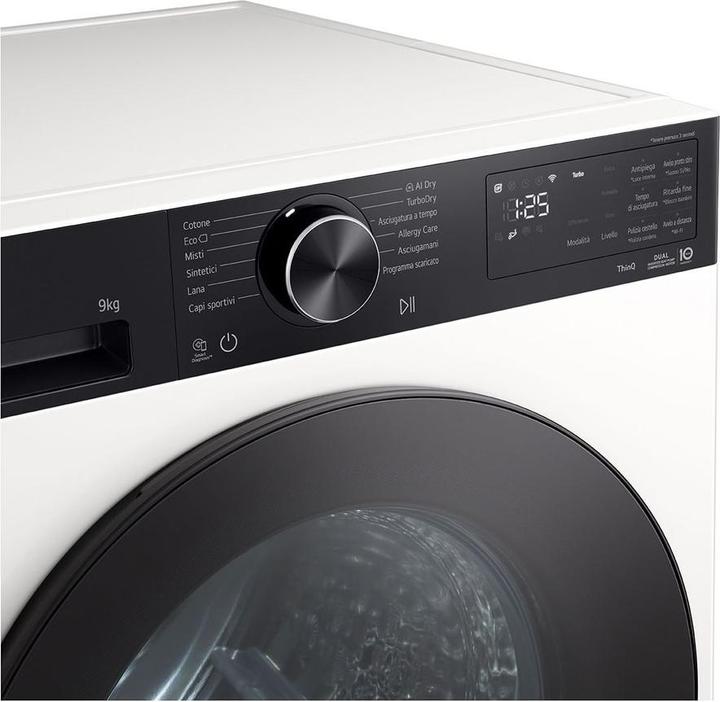 Image du produit LG ASCIUGAT. RNX5009TWBB () (9 kg, Droite, Modifiable)