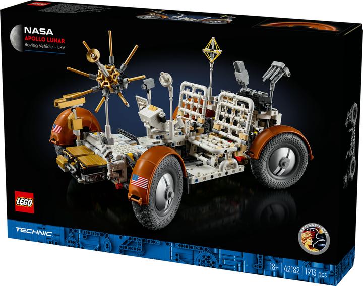 Produktbild LEGO NASA Apollo Lunar Roving Vehicle (LRV) (42182, LEGO Technic)