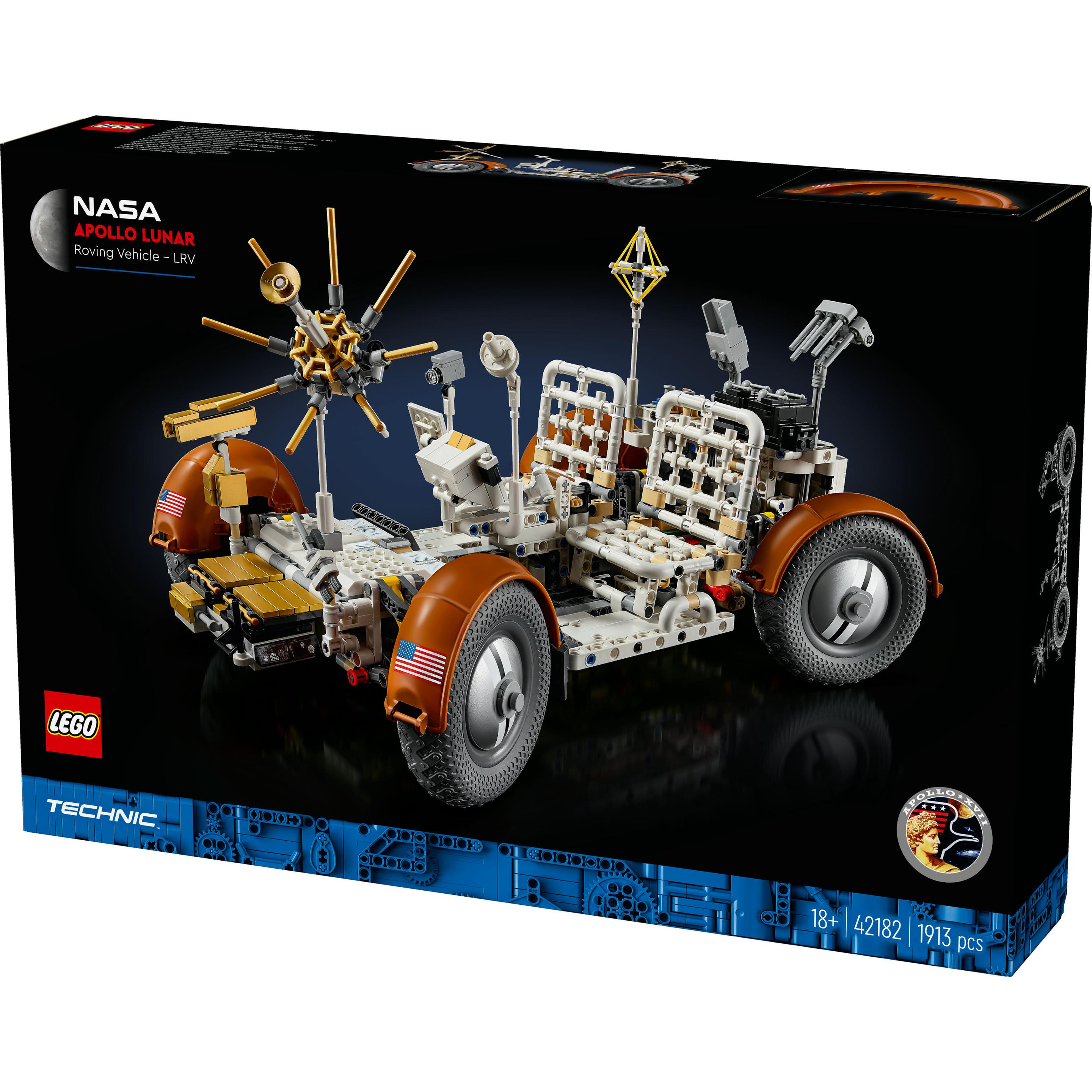 Thumbnail - LEGO NASA Apollo Lunar Roving Vehicle (LRV) (42182, LEGO Technic)