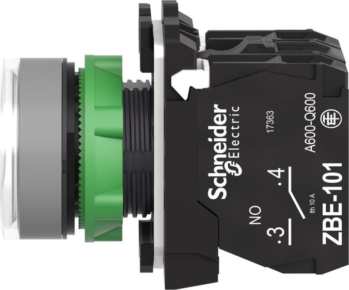 Actual product image Schneider Electric Illuminated pushbutton, compl., plastic, XB5AW31B5C0