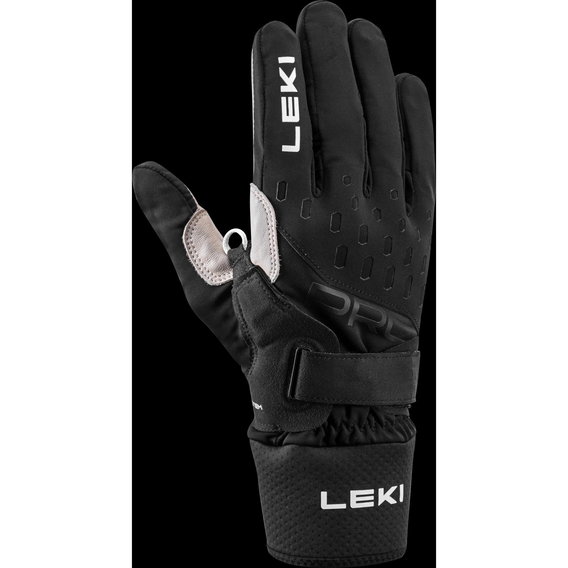 Leki, Herren, Handschuhe, PRC Premium Shark, Schwarz, (7.5)