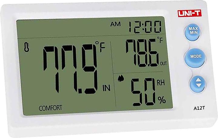 Actual product image Uni-T A12T Temperature and Humidity Meter