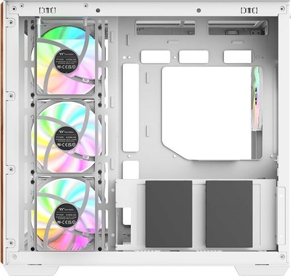 Actual product image Thermaltake Geh View 380 WS Midi Tower "ARGB Snow" White retail (ATX, mATX, Mini-ITX)