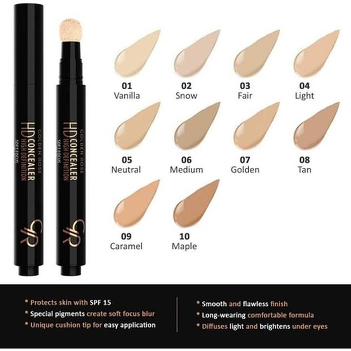 Produktbild Golden Rose HD Concealer High Definition 06 (06)
