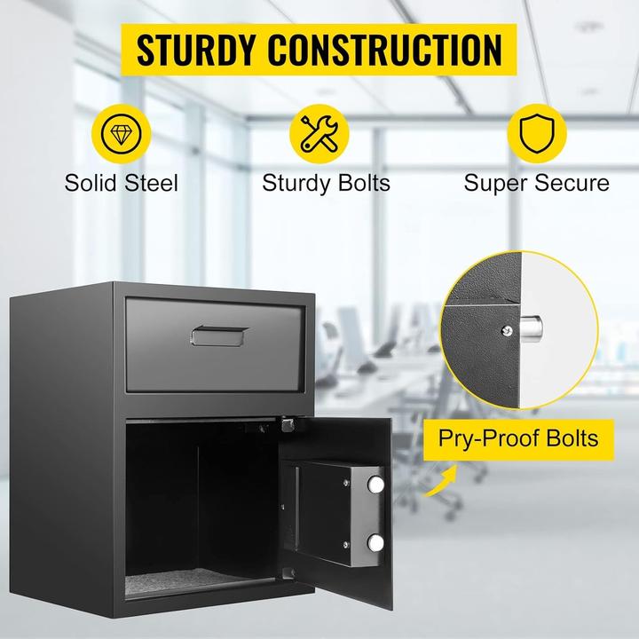 Actual product image Vevor Digital Drop Safe