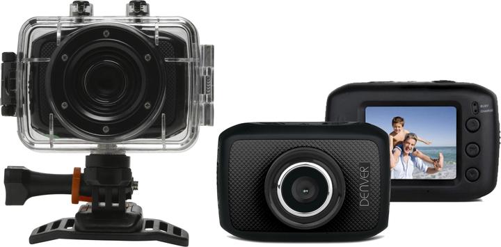 Produktbild Denver ACT-1301MK2 action-sports camera HD CMOS 1.3 MP (30p)
