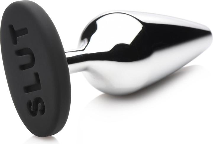 Produktbild Master Series XR Brands Butt Slut Metall & Silikon Butt Plug Silber