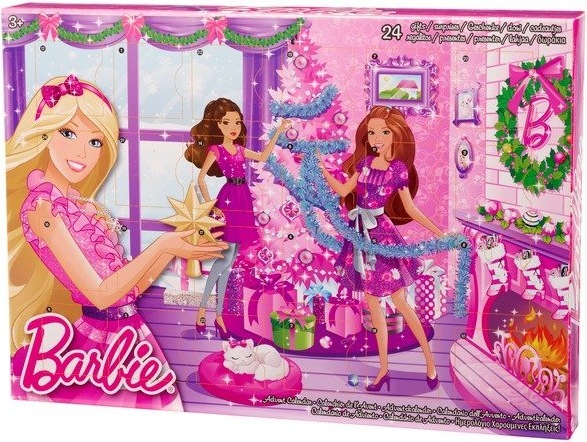 Actual product image Barbie Advent calendars