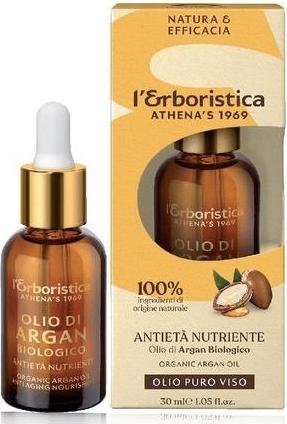 Produktbild L'Erboristica di Athena's ERBORISTICA Argan Gesichtsöl 30 ML 100% Natürlich (Reinigungsöl, 30 ml)