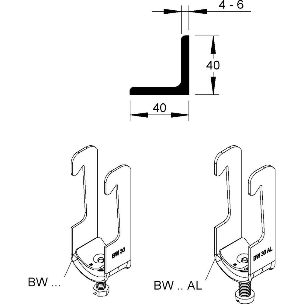Thumbnail - Niedax, Kabelhalter, Bügelschellen BW 50