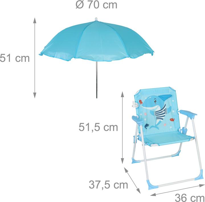 Produktbild Relaxdays Kinder-Klappstuhl