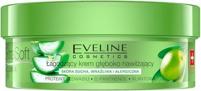 Eveline Extra Soft Body Crem Soothing Deep Moisturizer For Face & Body Bio Olive & Aloe 175Ml (Körpercreme, 175 ml)