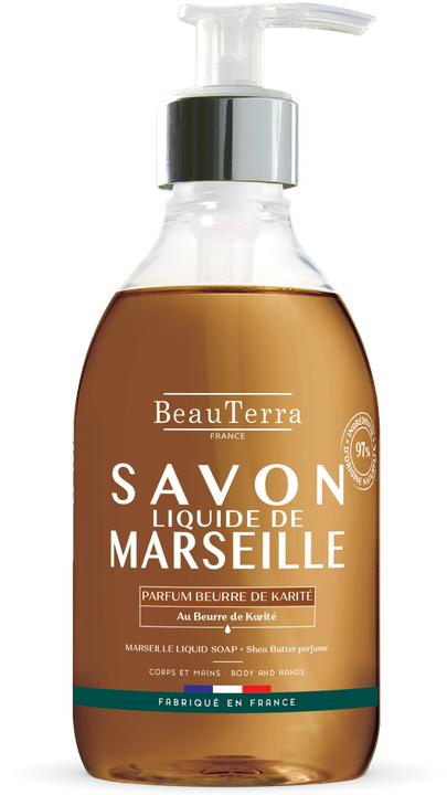Actual product image BeauTerra Liquid soap Marseille shea butter liq (Liquid soap, 300 ml)
