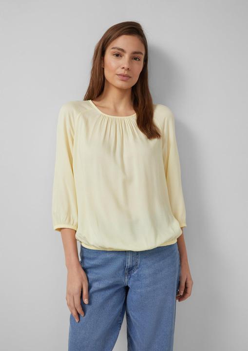Immagine prodotto s.Oliver Strukturierte Viskose-Bluse mit Raff-Details (48)