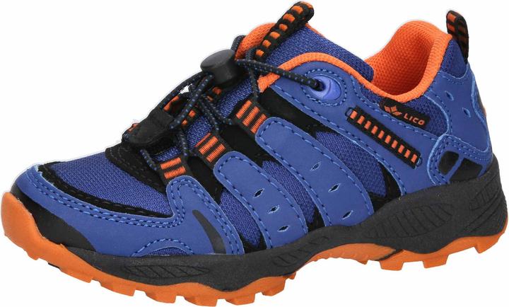 Blue, Orange, Black