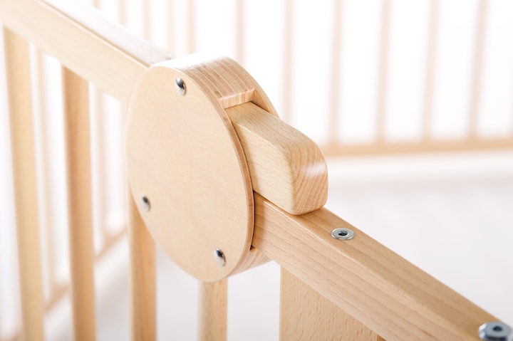 Actual product image Felibaby Strolch® 1+7 - Playpen Crawl Park Barrier Barrier made of solid beech (205 cm, 95 cm, Beech)