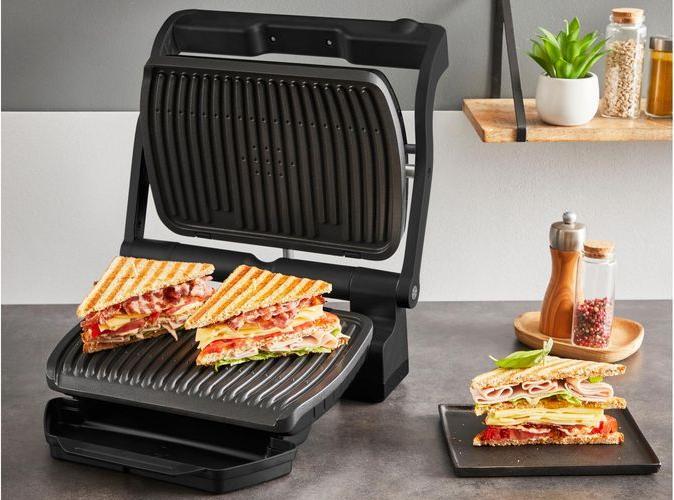 Produktbild Tefal OptiGrill+ Kontaktgrill (GC7178), Schwarz