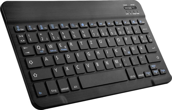 Actual product image Cazy Keyboard Cover Compatible with Lenovo Tab P11 Pro Gen 2 - Protective Case with Magnetic Detachable (DE, Lenovo Tab P11 Pro Gen 2)