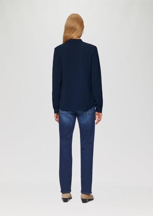 Actual product image S.Oliver Bluse Durchgeknöpfte Bluse aus Crêpe (36)
